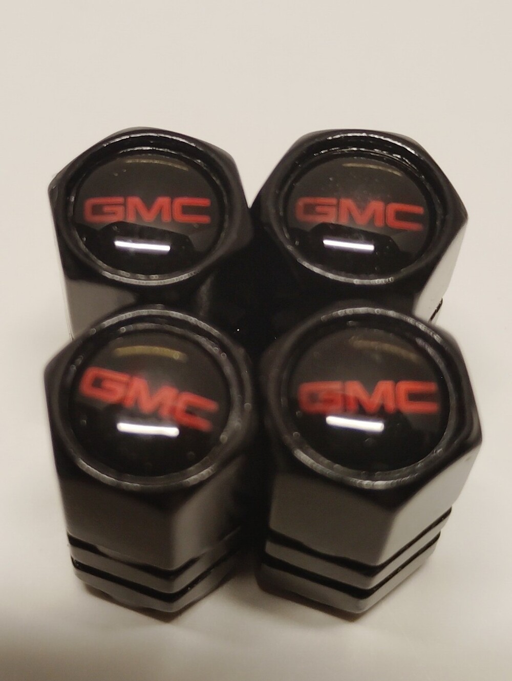 🚗 GMC Car Coasters 2 Pack & 4 GMC Stem Caps NWT - Picture 3 of 8
